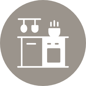 Entertain friends in your gourmet kitchen